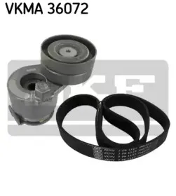 VKMA 36072 SKF Поликлиновой ременный комплект